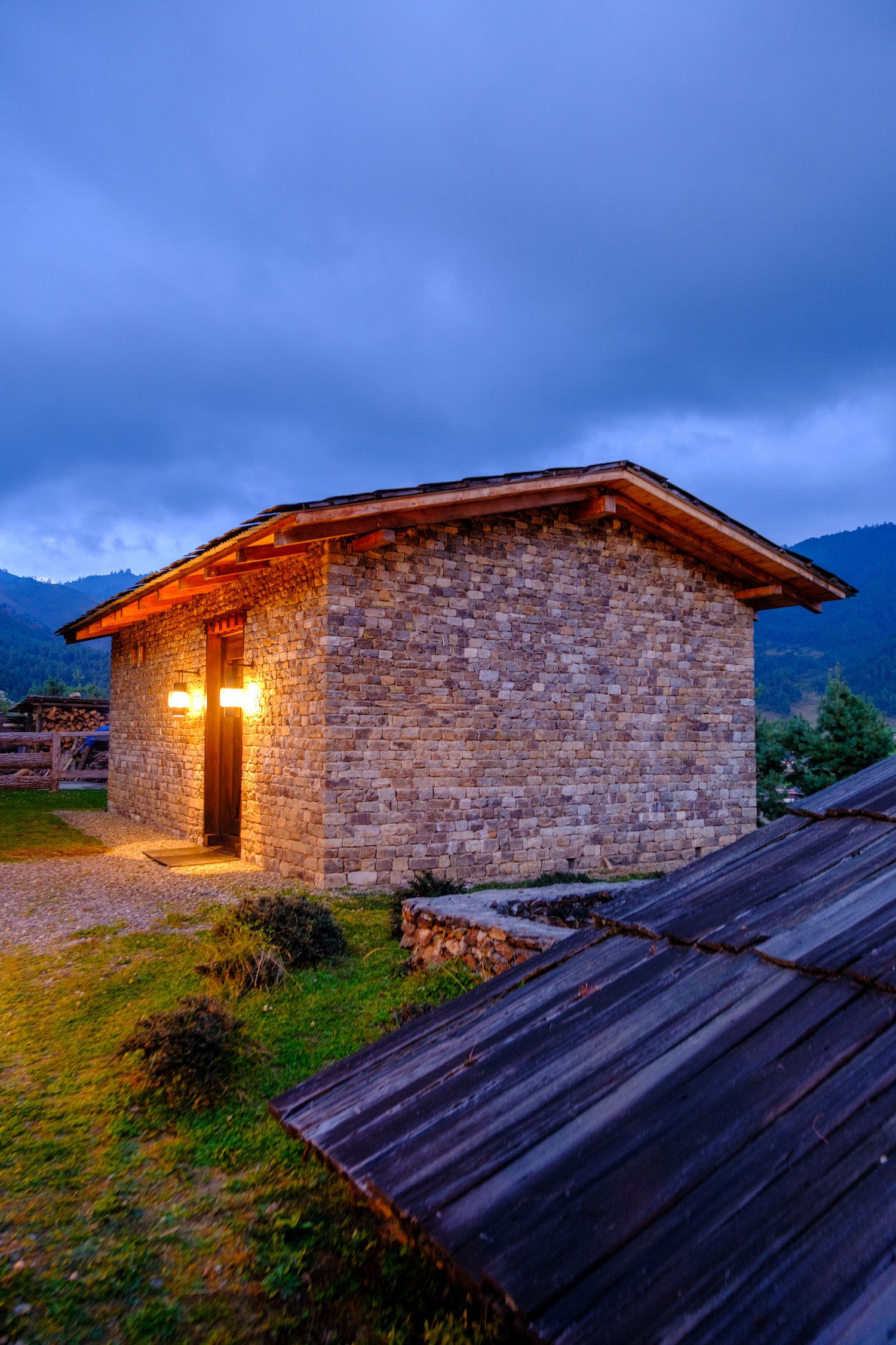 Gangtey Lodge Bath House