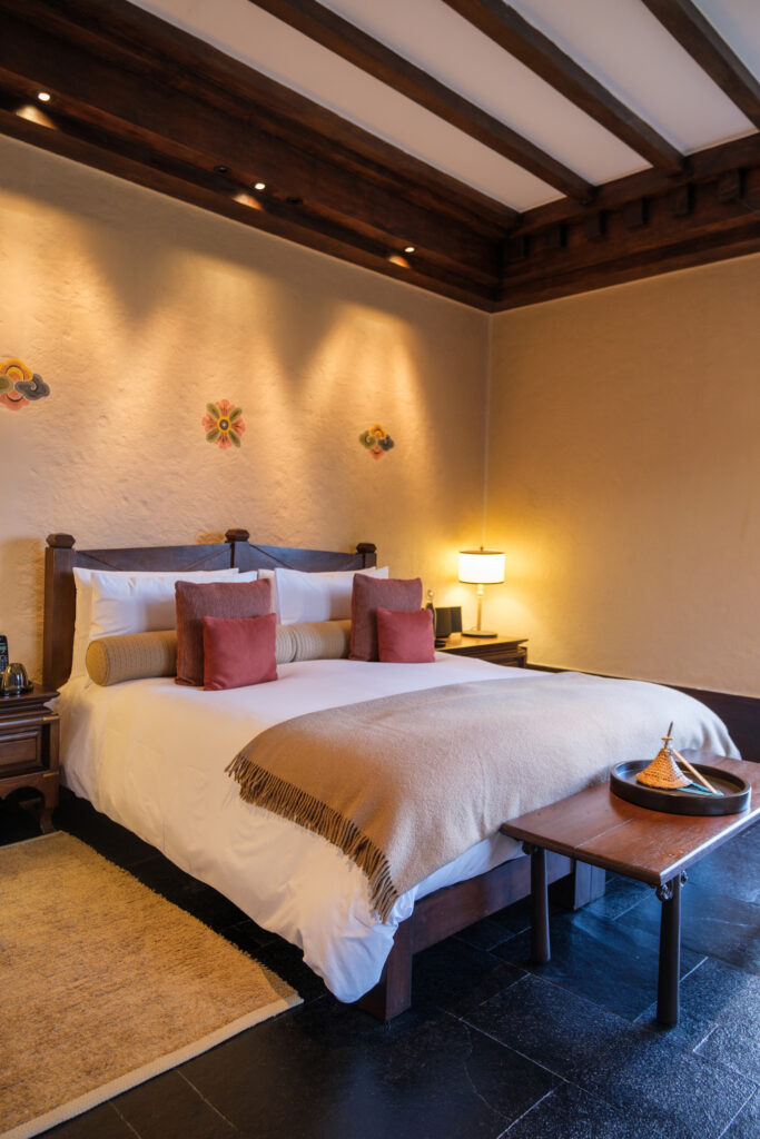 Bed At Gangtey Lodge