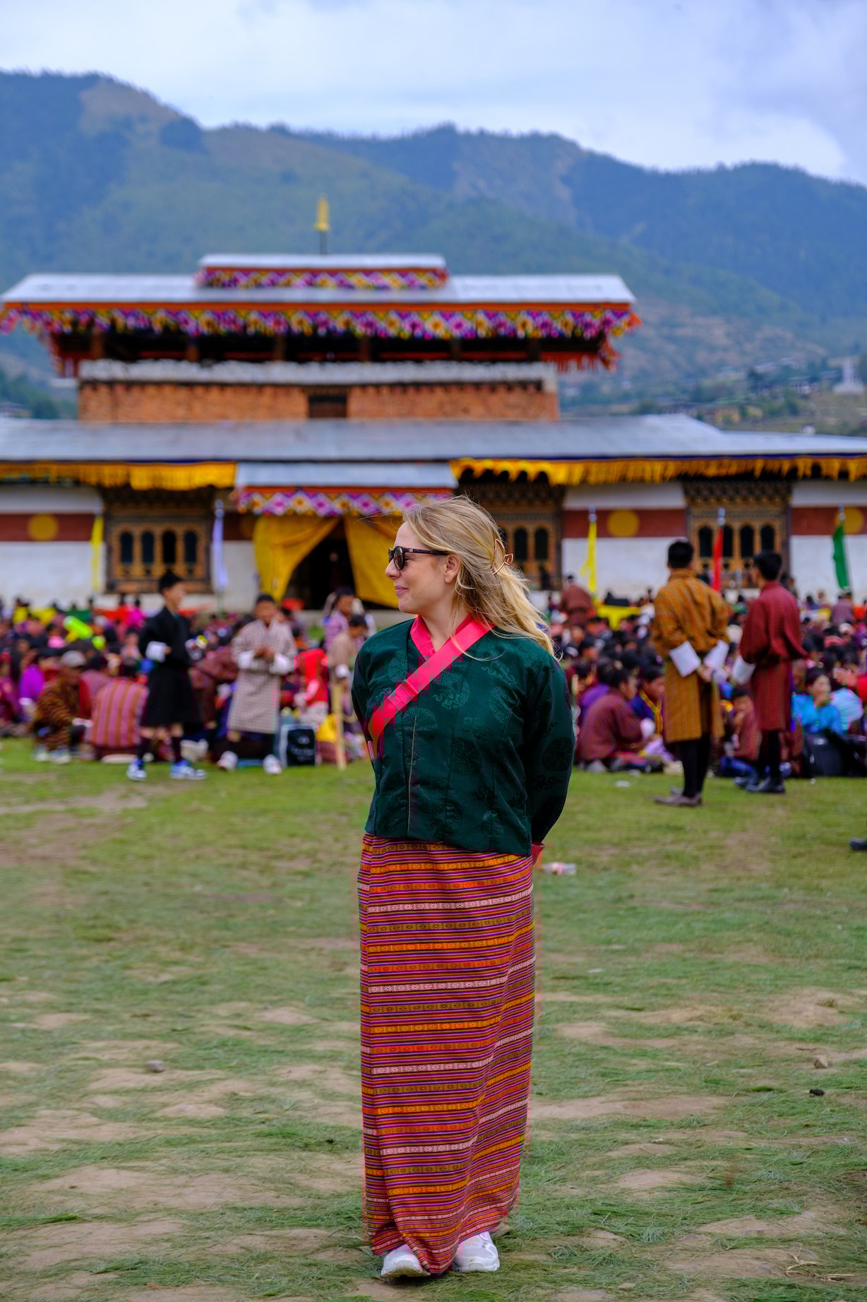 natasha alden at bhutan festival
