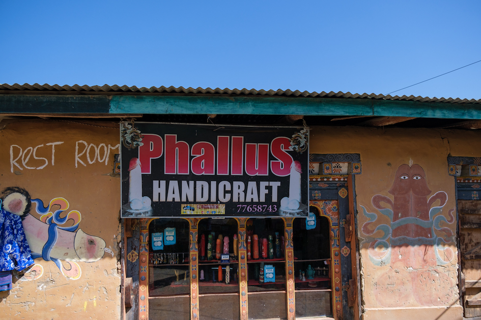 phalluses in bhutan