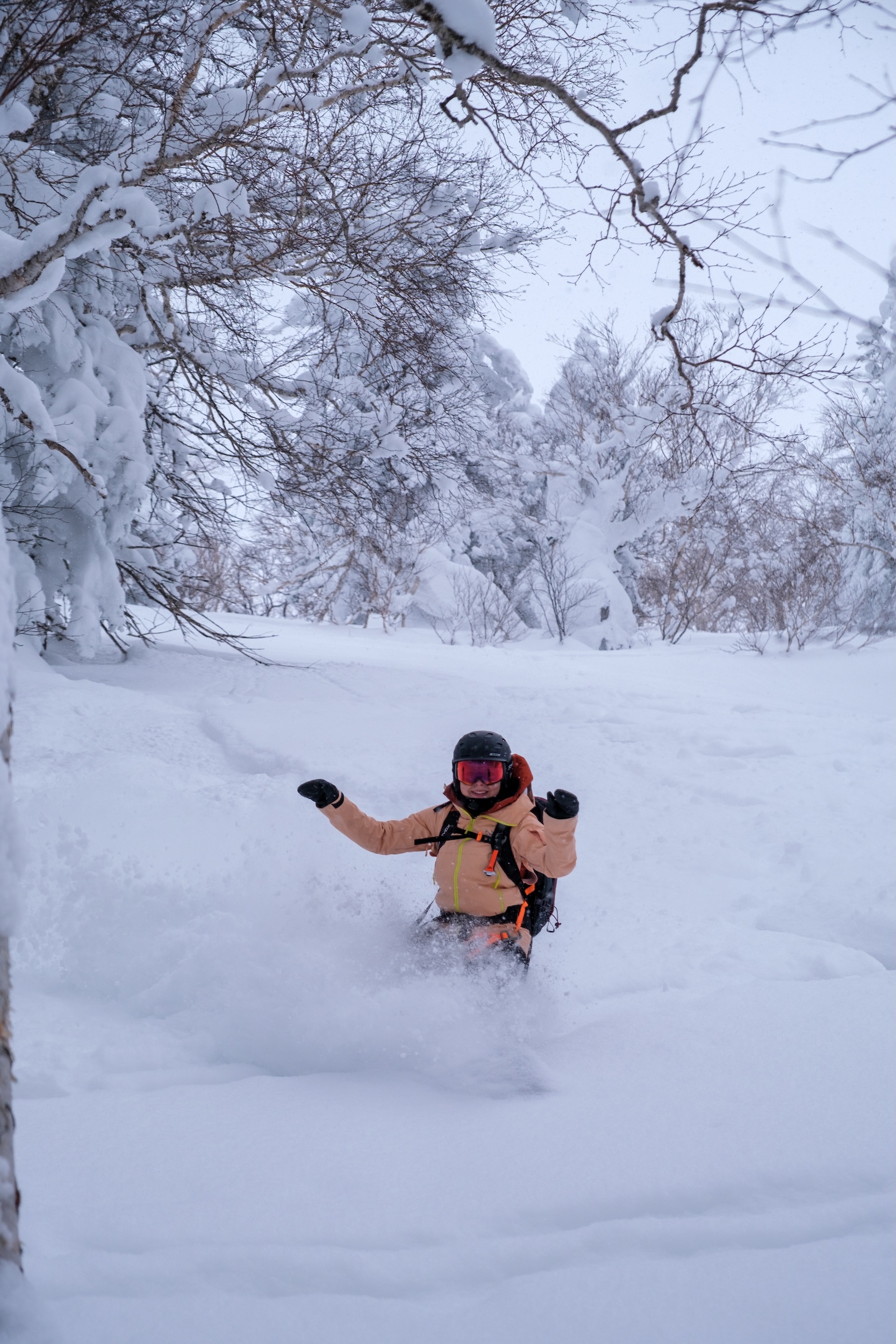 Powder Outside Furano