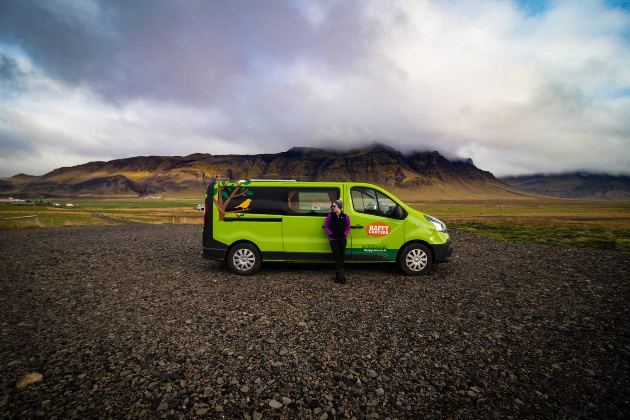 Camping in Iceland Ring Road Trip Happy Campers Van