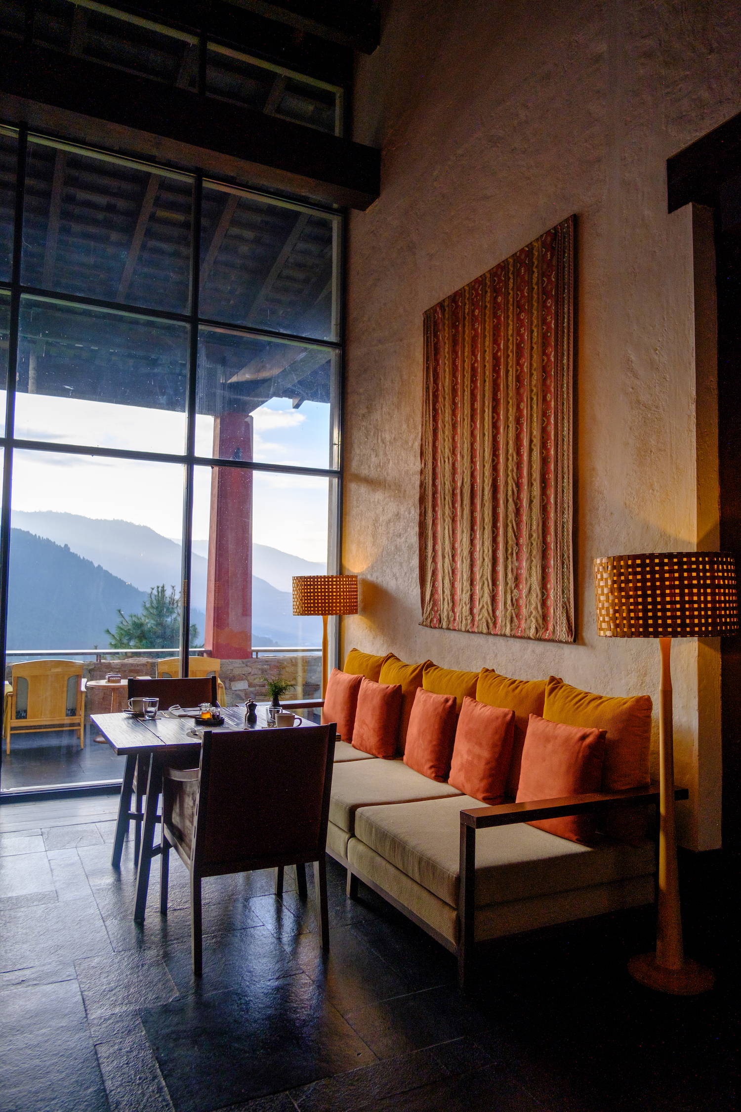 Interior Of Gangtey Lodge