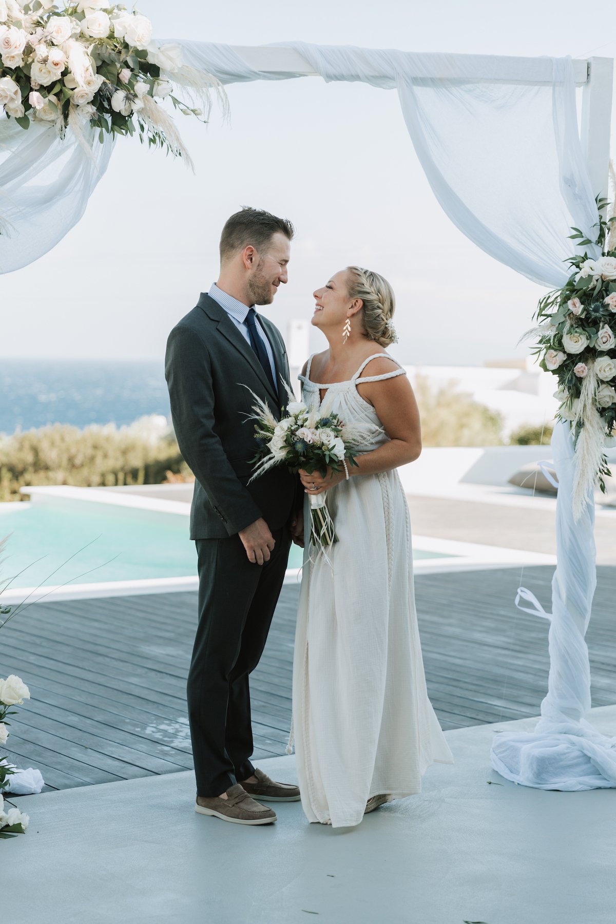 Cameron Seagle And Natasha Alden Wedding Ceremony Photo