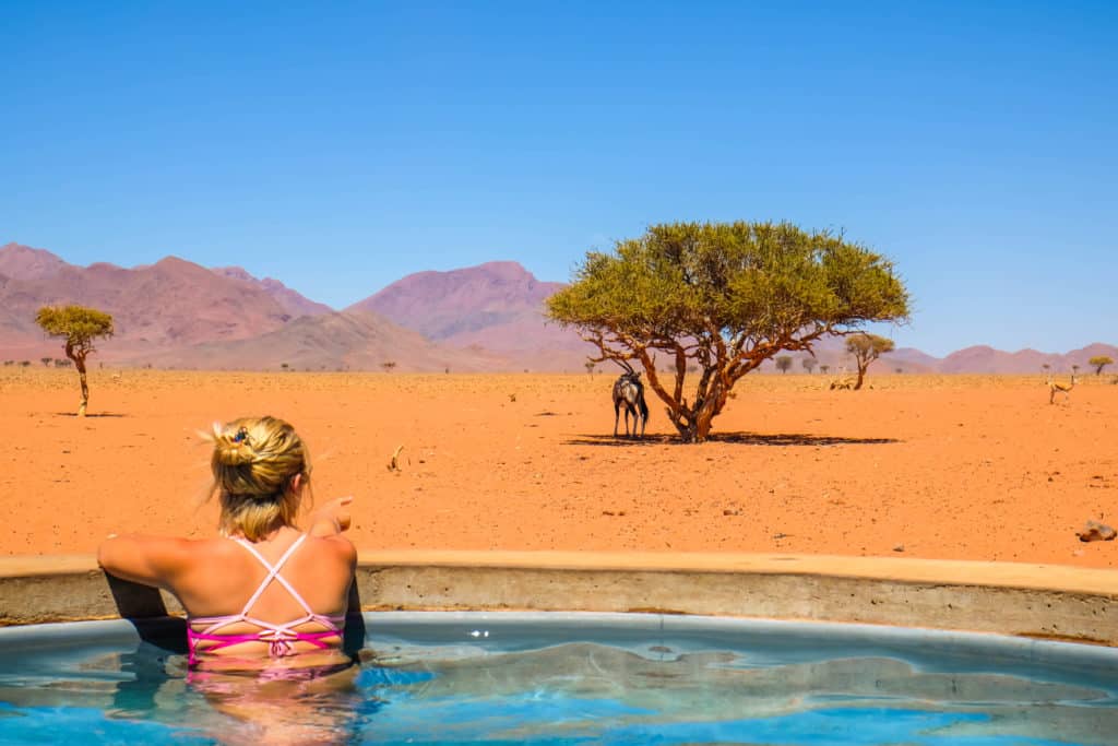 Natasha in Namibia