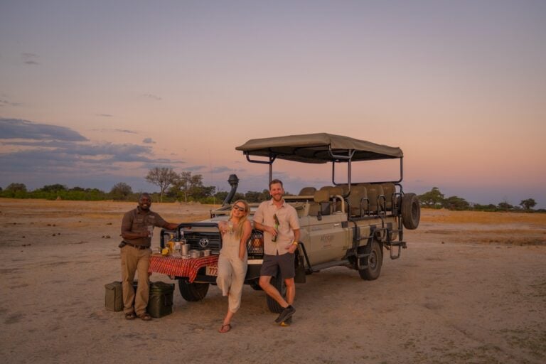 sundowners in hwange