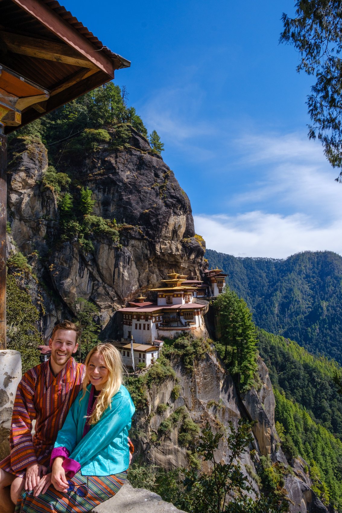 natasha and cameron at tigers nest temp