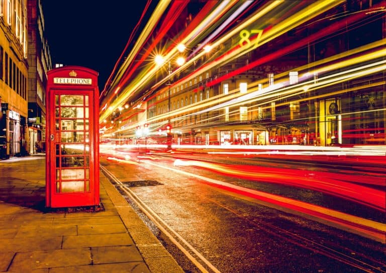 Three Day London Itinerary Night Long Exposure