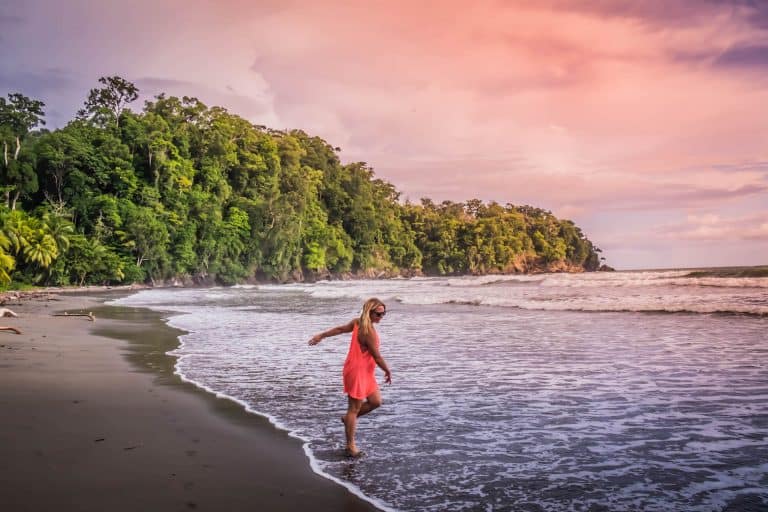 Travel in Costa Rica - Natasha Alden on Beach